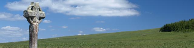 La Croix de Rhode sur l'Aubrac.