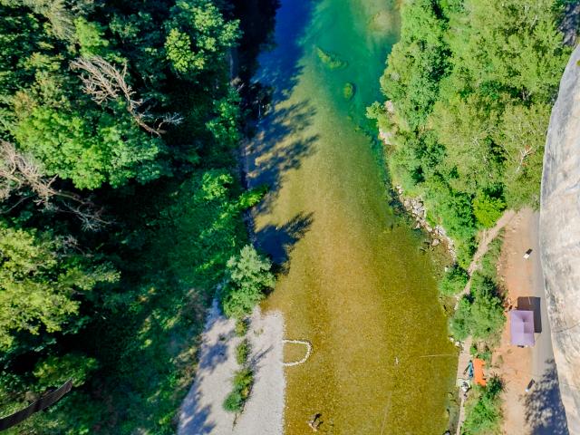 Beach in the Gorges du Tarn.