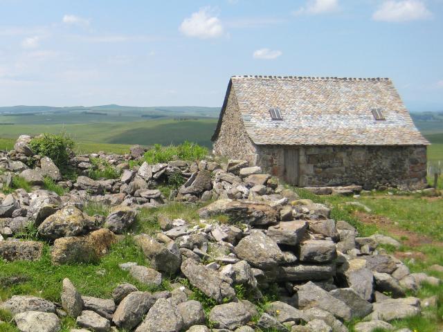 Buron sur les plateaux de l'Aubrac