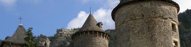 Chateau de St Saturnin de Tartaronne dans la vallée du Lot