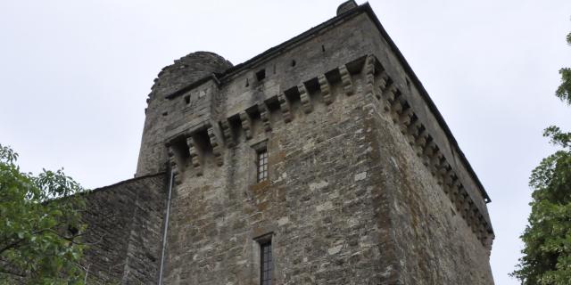 Le Chateau de Montjezieu domine la Vallée du Lot