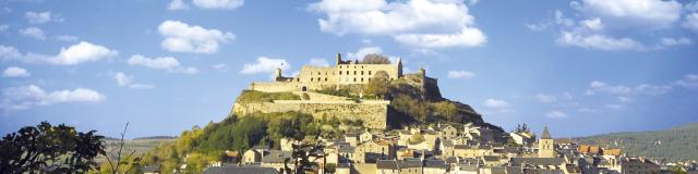 Château et cité de Sévérac le château dans l'Aveyron