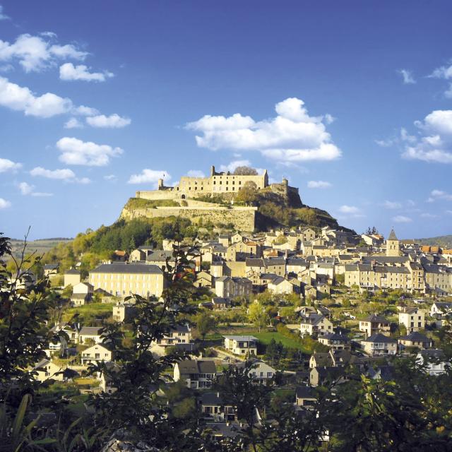 Château et cité de Sévérac le château dans l'Aveyron