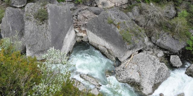 Pas de soucy dans les Gorges du Tarn; lég