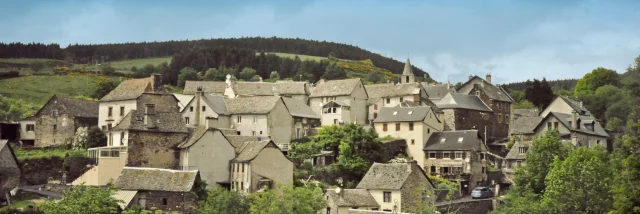 Les hermaux village aubrac