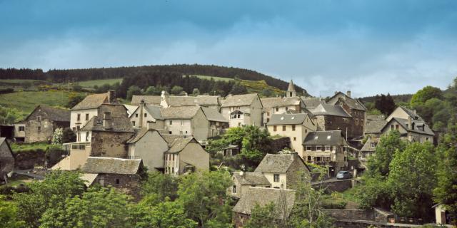 Les hermaux village aubrac