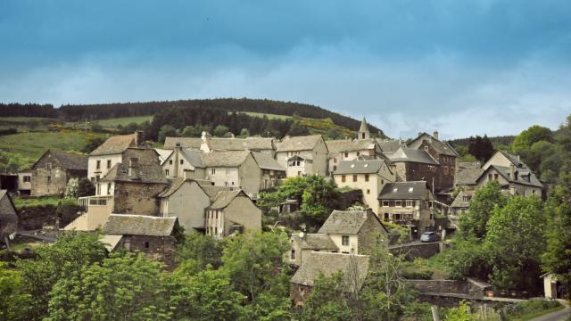 Les hermaux village aubrac