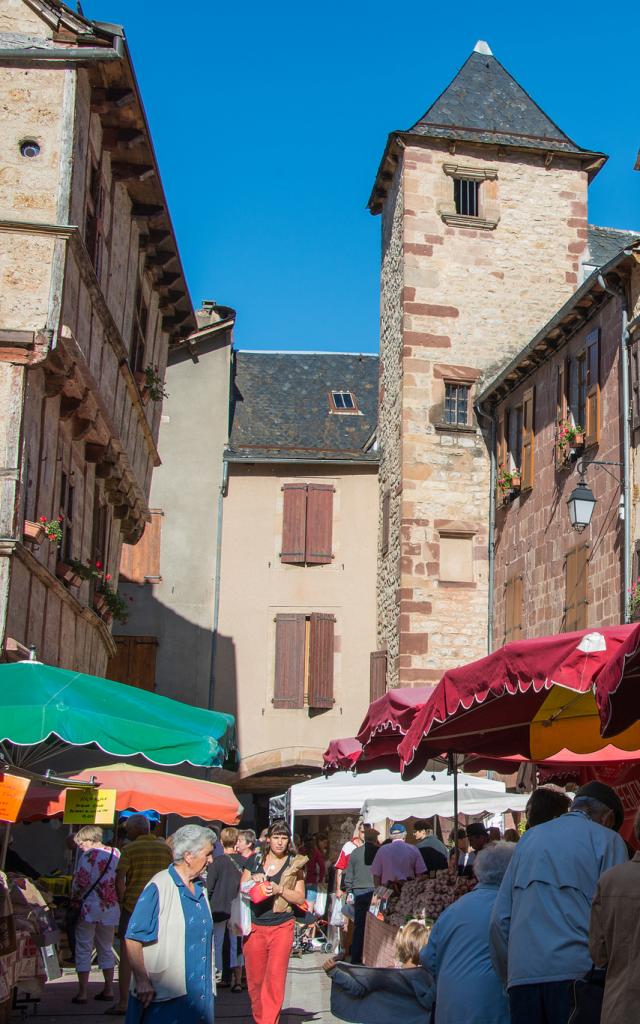 Marché de La Canourgue 