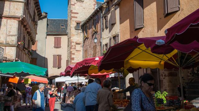 Marché de La Canourgue 