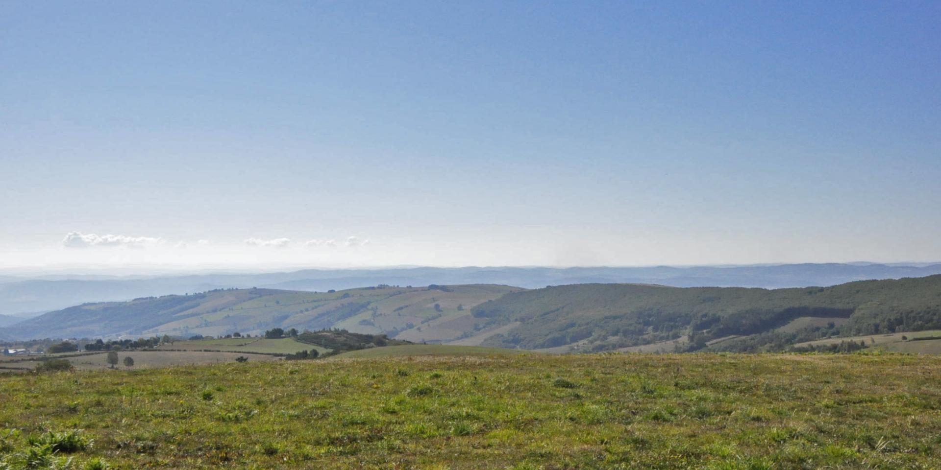 Paysage trelans aubrac lozère