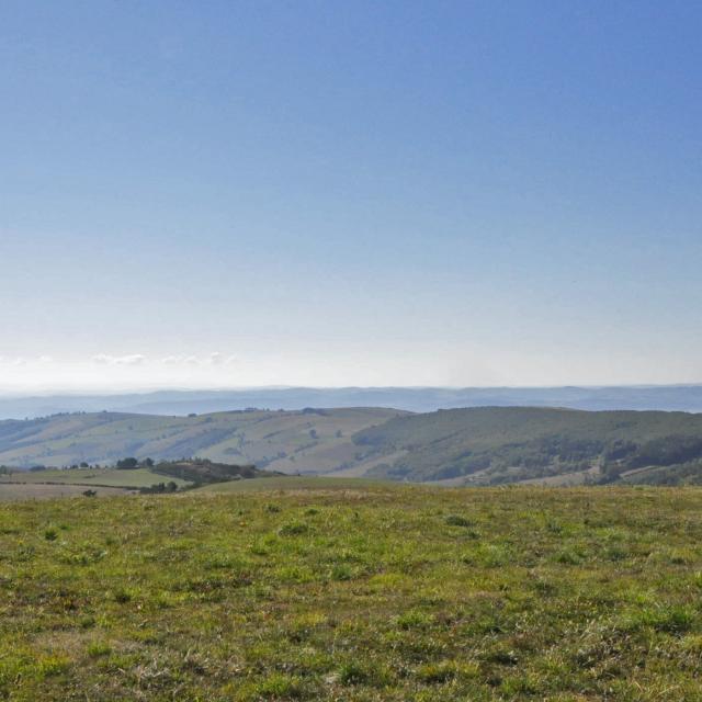 Paysage trelans aubrac lozère