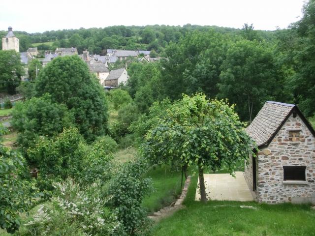 Saint Chély d'Aubrac en Aubrac. Village situé sur le chemin de saint Jacques de Compostelle