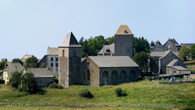 La domerie d'Aubrac.