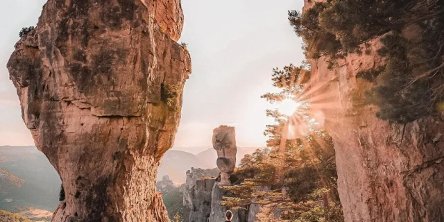 randonnée des Corniches du Causse Méjean Instagram #aubracgorgesdutarn