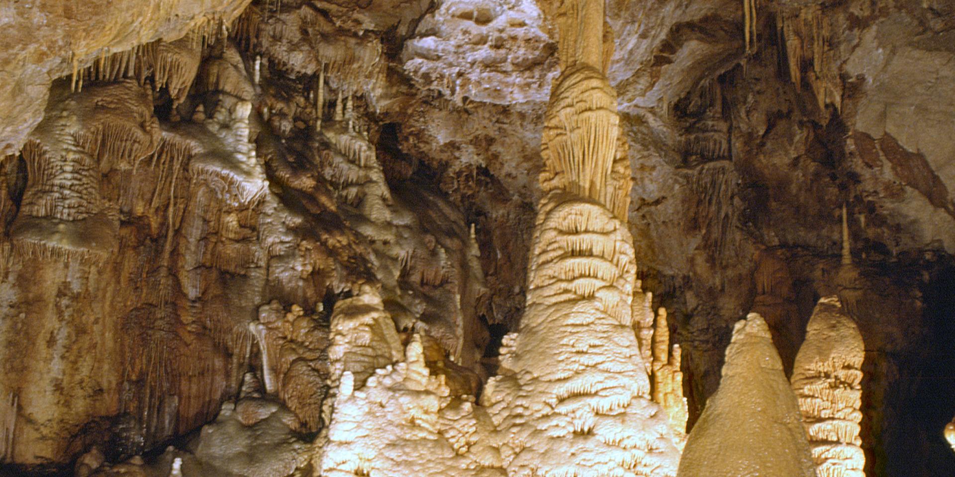 The Dargilan cave is the largest cave in the Causses and Cévennes, and a UNESCO World Heritage site.