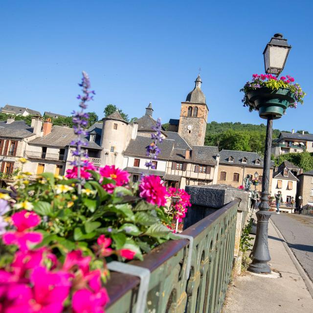 St Geniez d'Olt, pont des marmots.