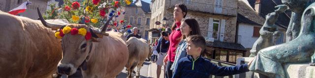 Fête estive Saint Geniez Aveyron.