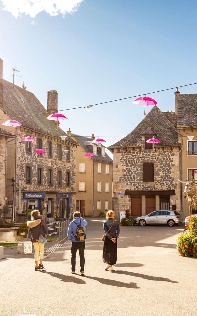 Visite village Laguiole sur l'Aubrac.