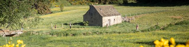 Buron contreforts de l'Aubrac, moulin de graniboules.