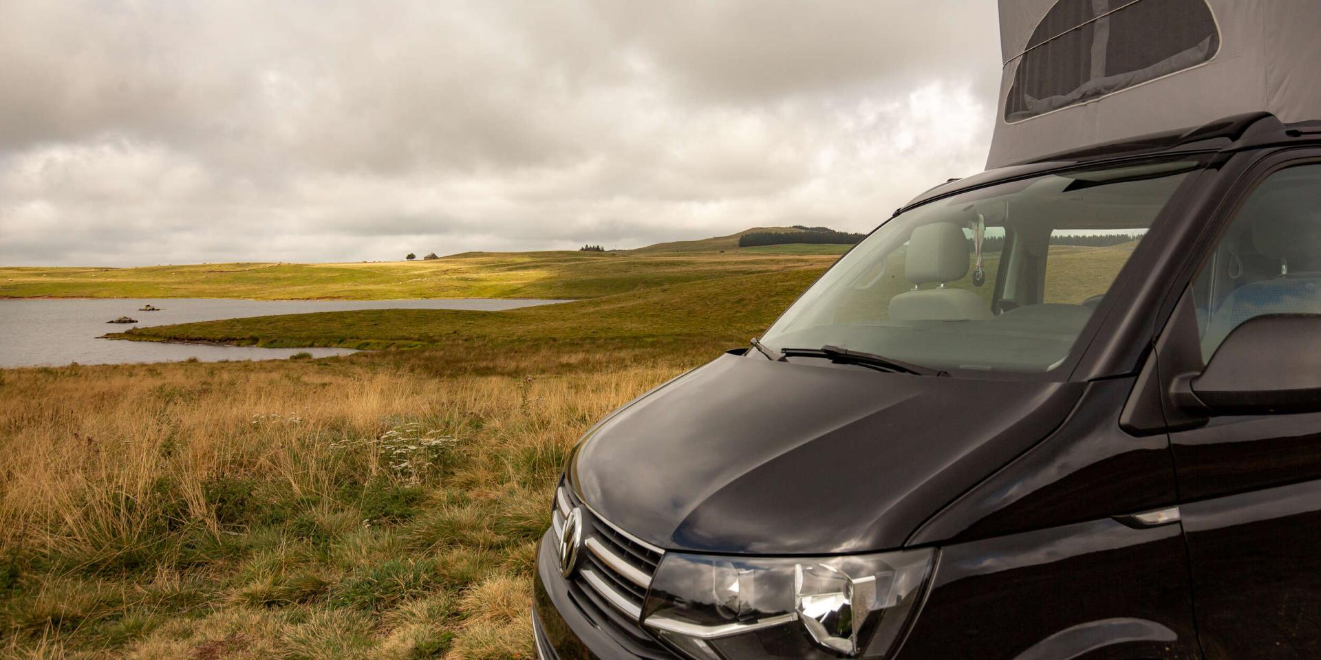 Road trip van sur l'Aubrac