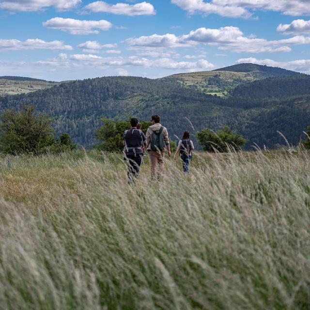 Balade entre amis dans la région des Grands Causses