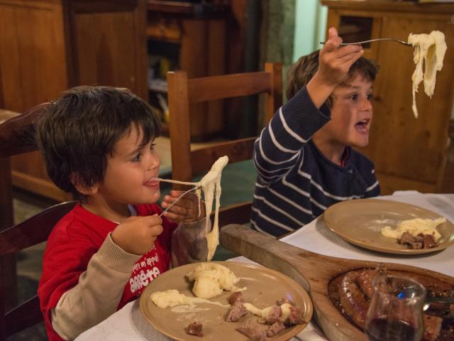 aligot en famille