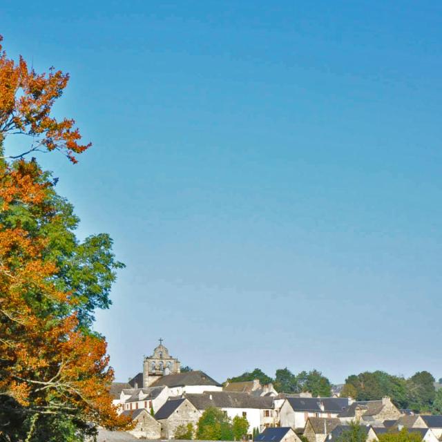 Saint Germain du Teil, Village sur les contreforts de l'Aubrac