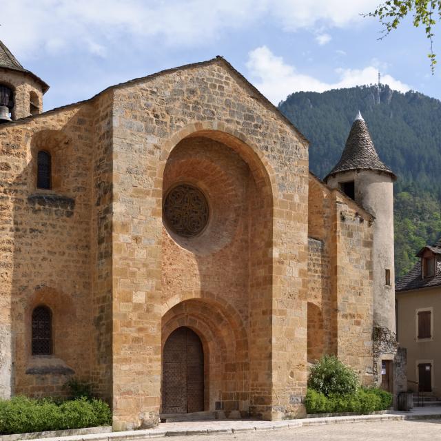 Eglise de Ispagnac, Lozere, France