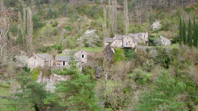 La Sabliere hameau gorges du tarn lozère