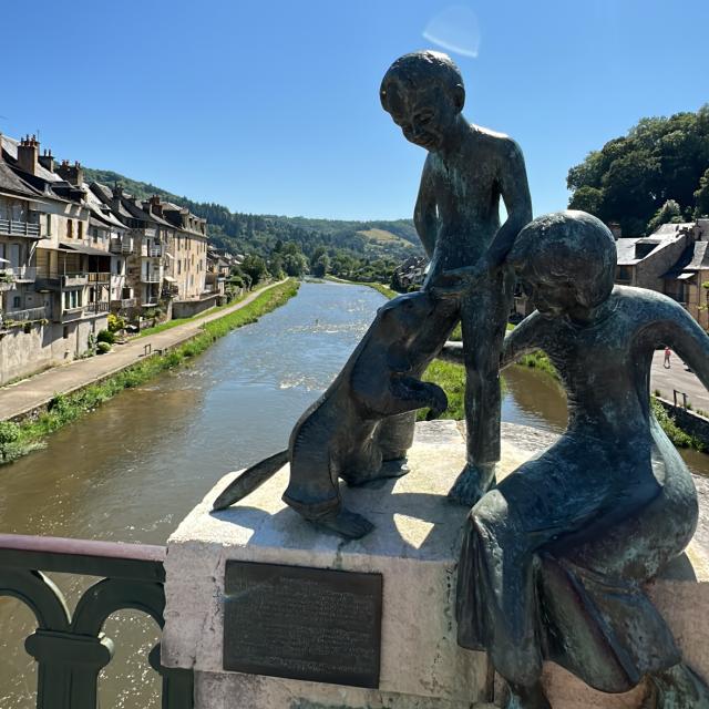 pont des marmots st geniez d'olt