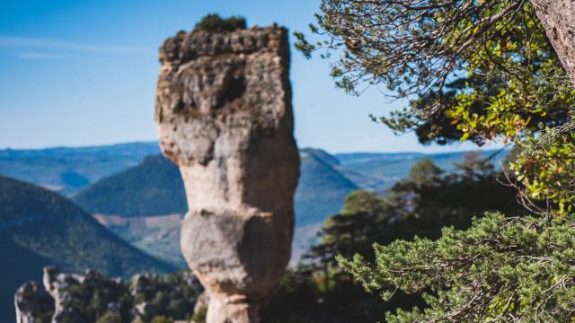 balade corniche causse méjean gorges de la jonte