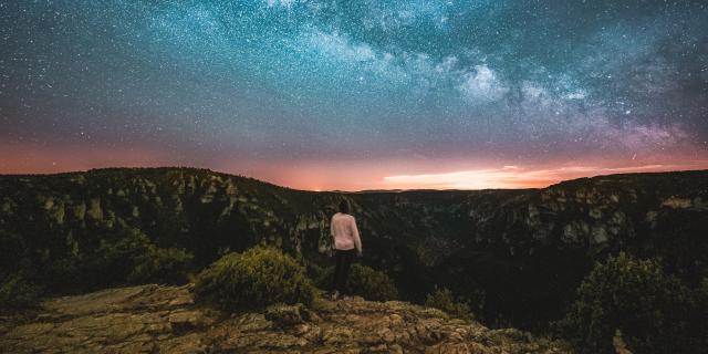 point sublime de nuit étoiles