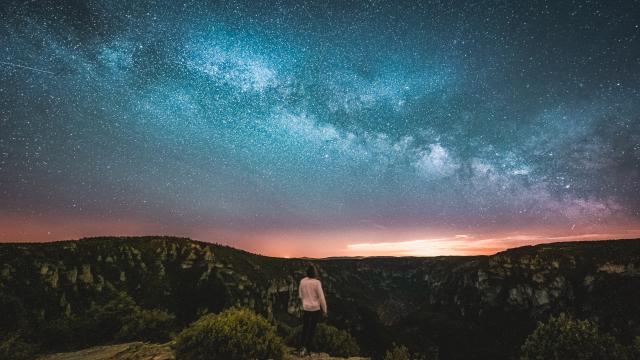 point sublime de nuit étoiles