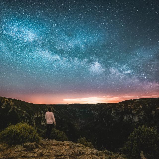 point sublime de nuit étoiles