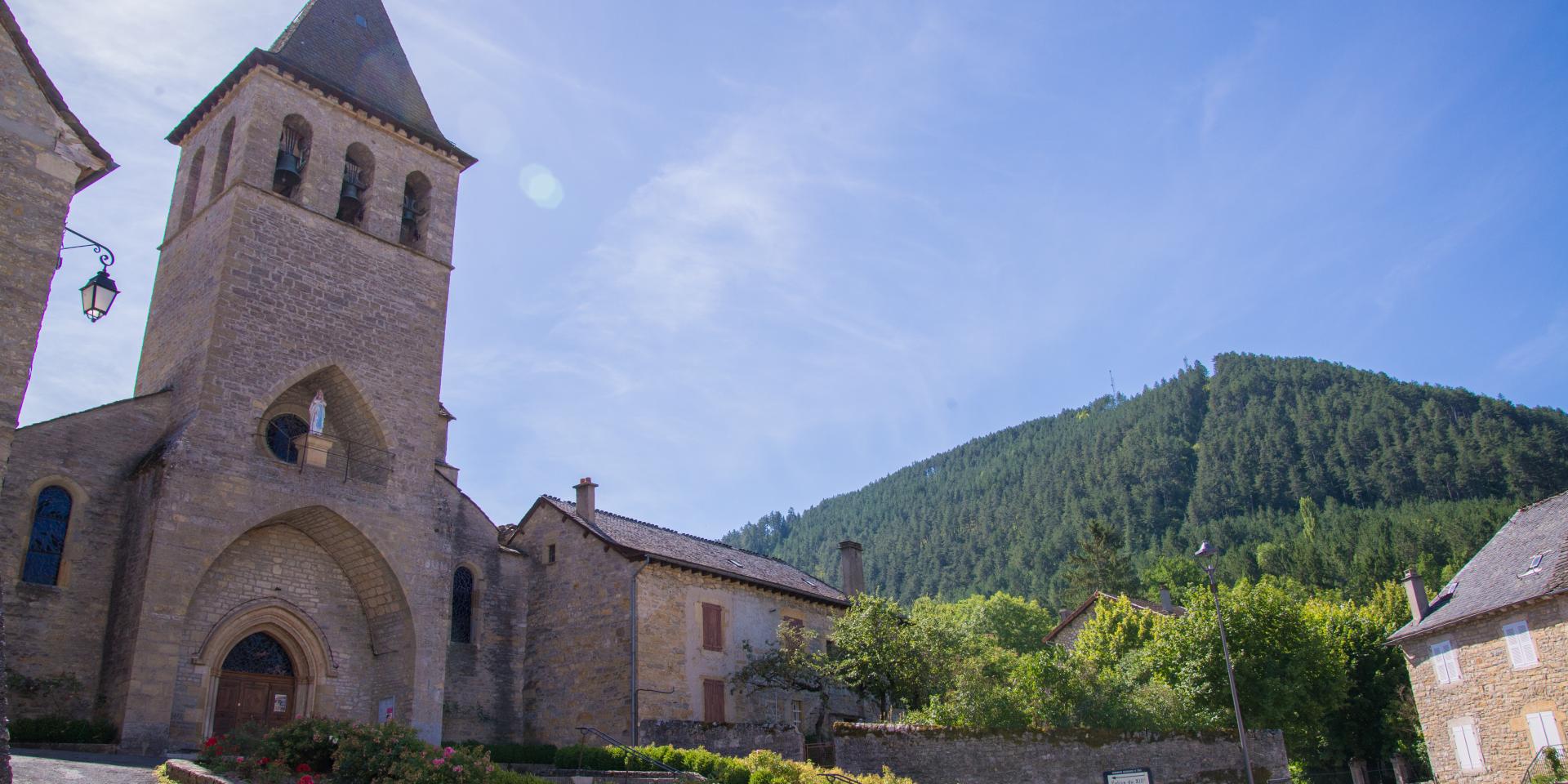 Saint-Jean-Baptiste Church in Chanac