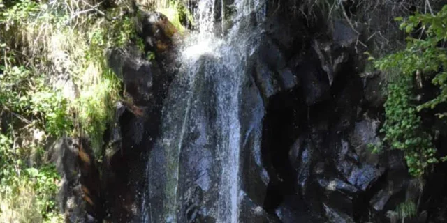 Cascade de Plagnes, Lozère.