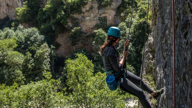 escalade gorges du tarn lozère