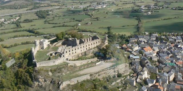 Chateau De Severac Vu Du Ciel