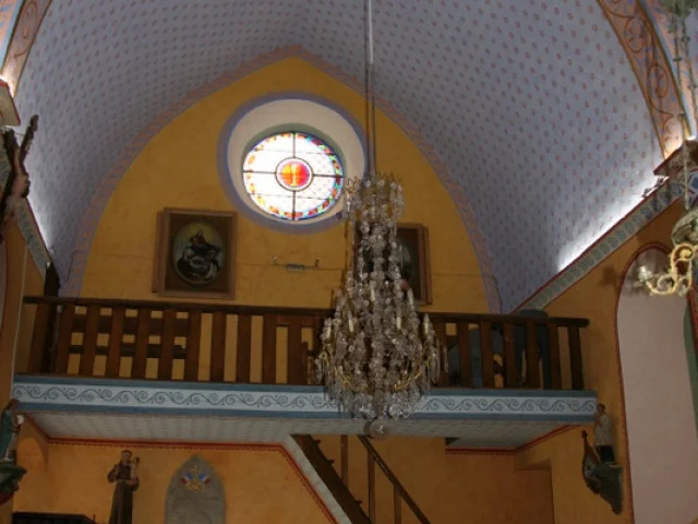 Balcon de l'église de la Piguière