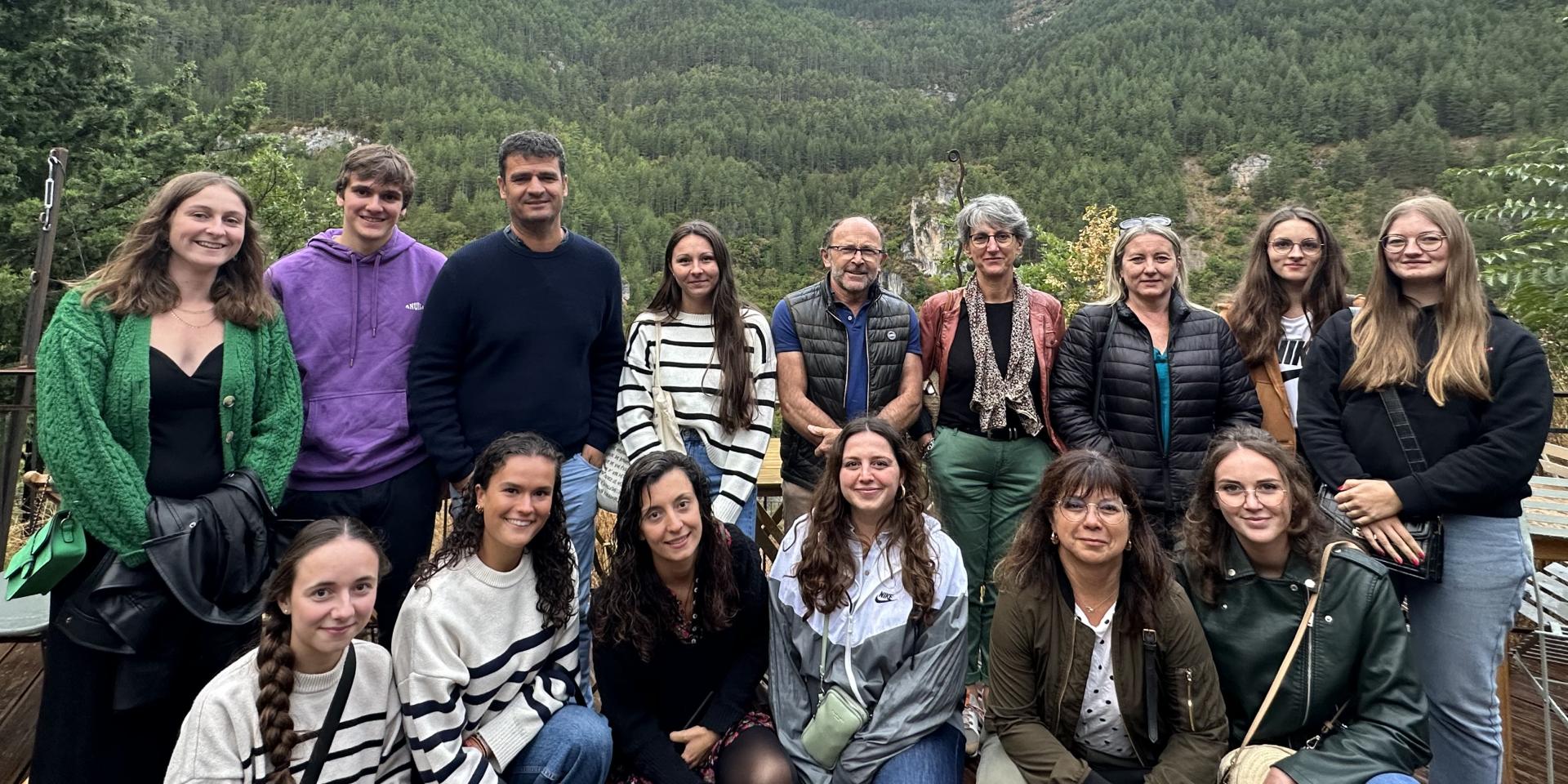 Team 2023 de l'Office de Tourisme de l'Aubrac aux Gorges du Tarn