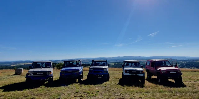 Balade en 4x4 sur les grands causses