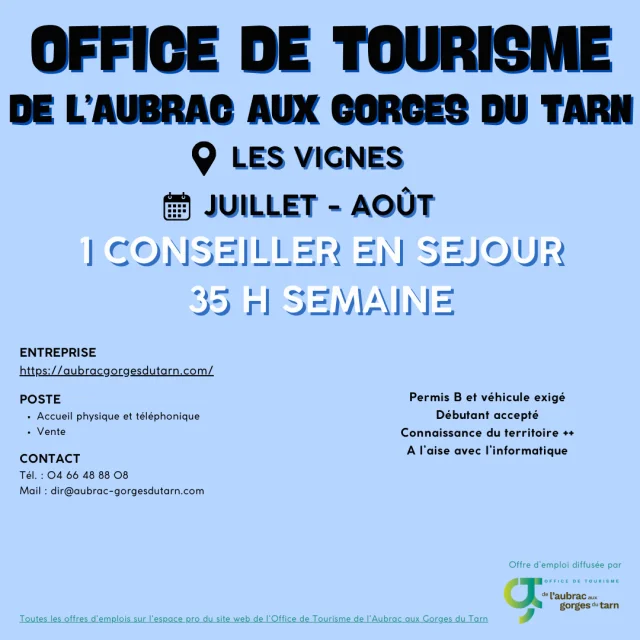 Office De Tourisme De Laubrac Aux Gorges Du Tarn